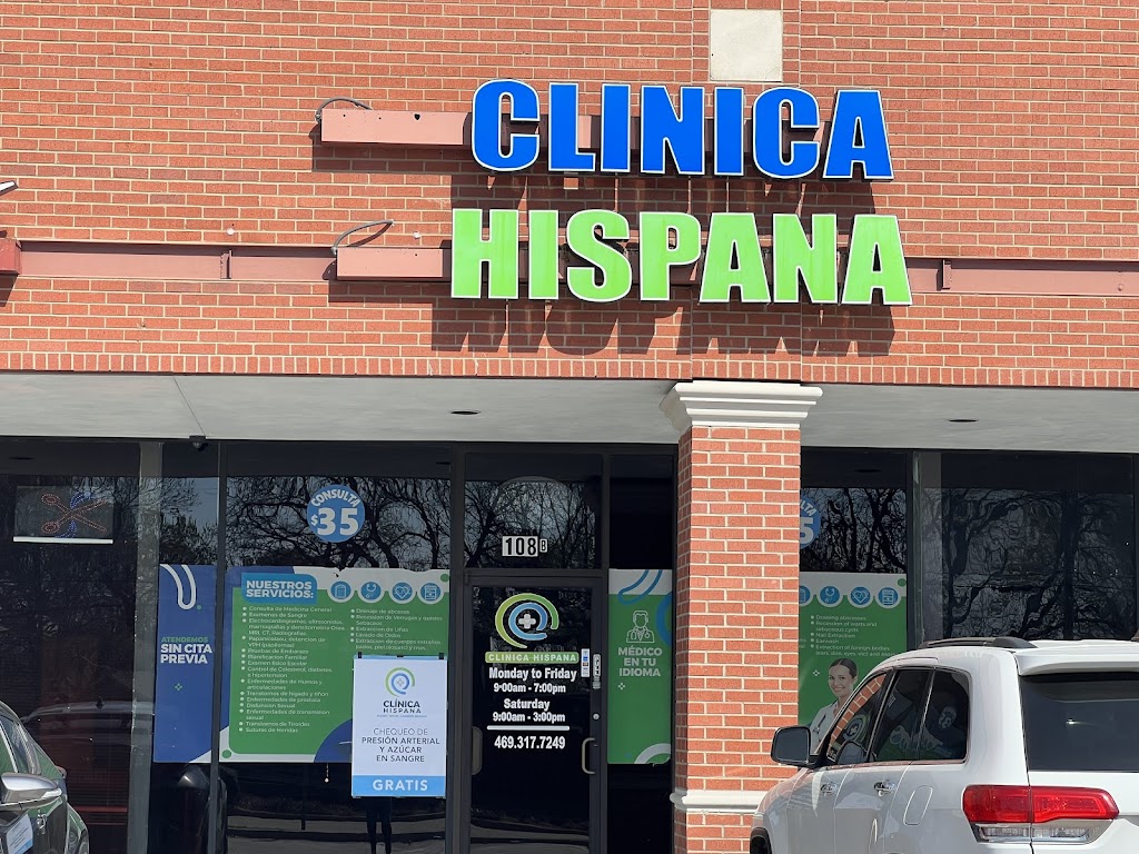 Clinica Hispana | 13920 Josey Ln, Farmers Branch, TX 75234, USA | Phone: (469) 317-7249