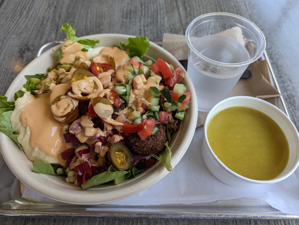 SAJJ Mediterranean (SJ @1st) | 4140 N First St #10, San Jose, CA 95134, USA | Phone: (408) 944-9022