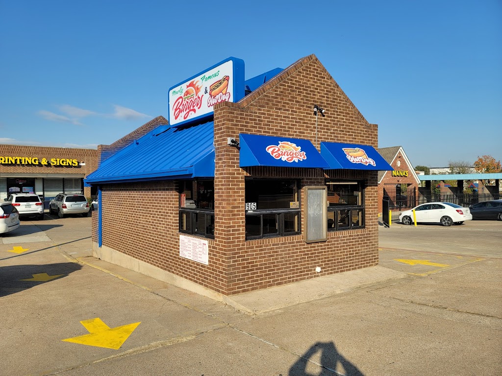 Nearly Famous Burgers and Hot Dogs | 1905 E Arkansas Ln, Arlington, TX 76010, USA | Phone: (817) 583-6326