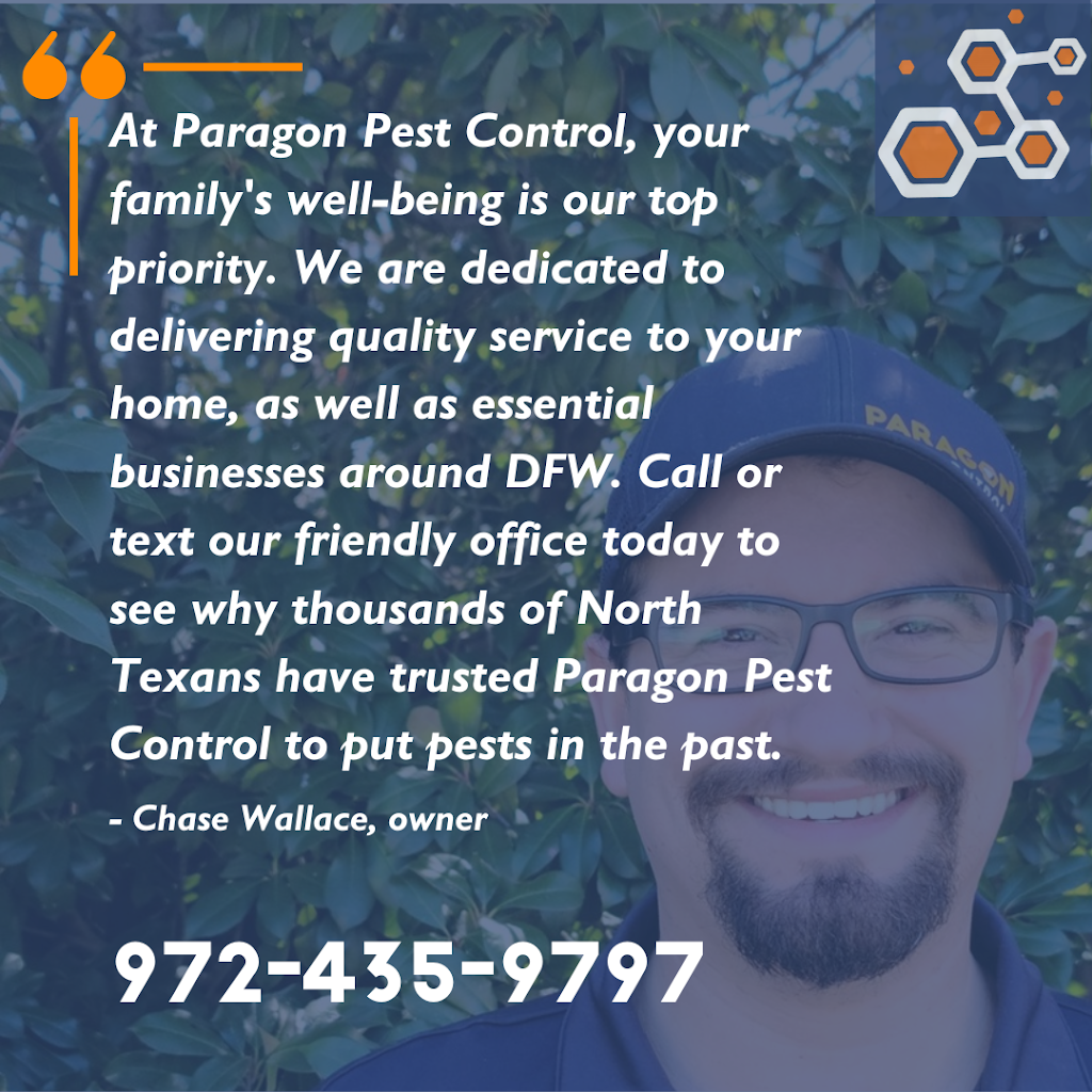 Paragon Pest Control | 5008 Boots and Saddle Ct, Grand Prairie, TX 75052, USA | Phone: (972) 435-9797