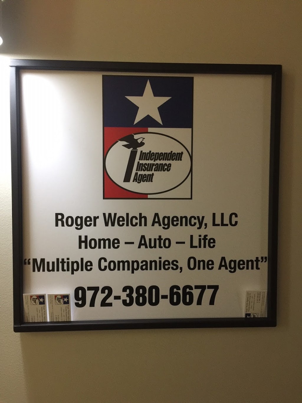 Roger Welch Agency, LLC | 2770 Main St #111, Frisco, TX 75033, USA | Phone: (972) 380-6677