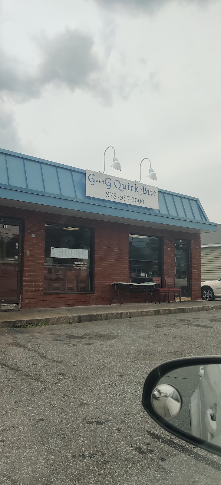 G & G Quick Bite | 1086 Lakeview Ave, Dracut, MA 01826, USA | Phone: (978) 957-0000