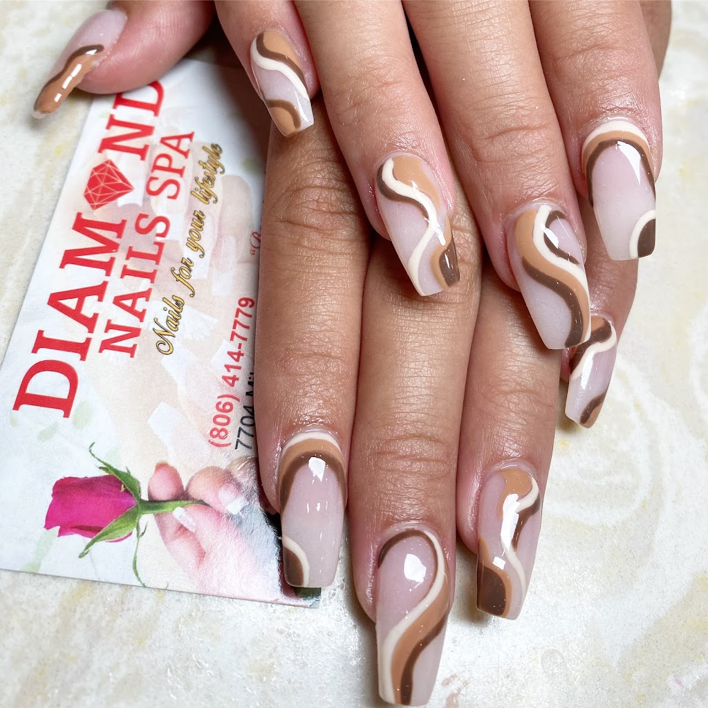 Diamond Nails Spa | 7704 Milwaukee Ave, Lubbock, TX 79424, USA | Phone: (806) 414-7779