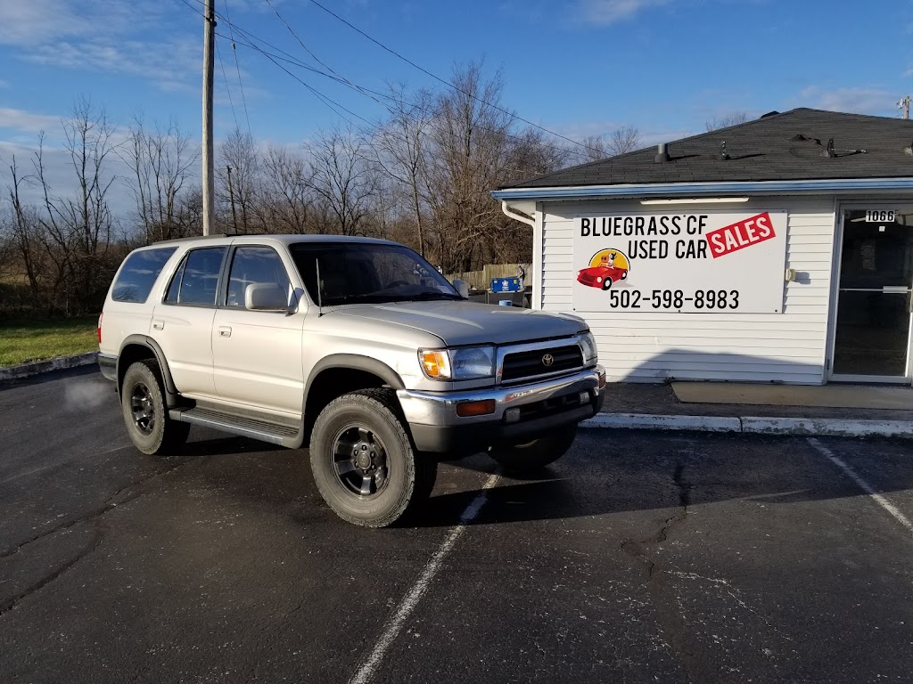 Bluegrass CF Used Car Sales | 1066 Glensboro Rd, Lawrenceburg, KY 40342, USA | Phone: (502) 598-8983