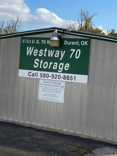 westway 70 storage | 9760 US-70, Durant, OK 74701, USA | Phone: (580) 920-8651