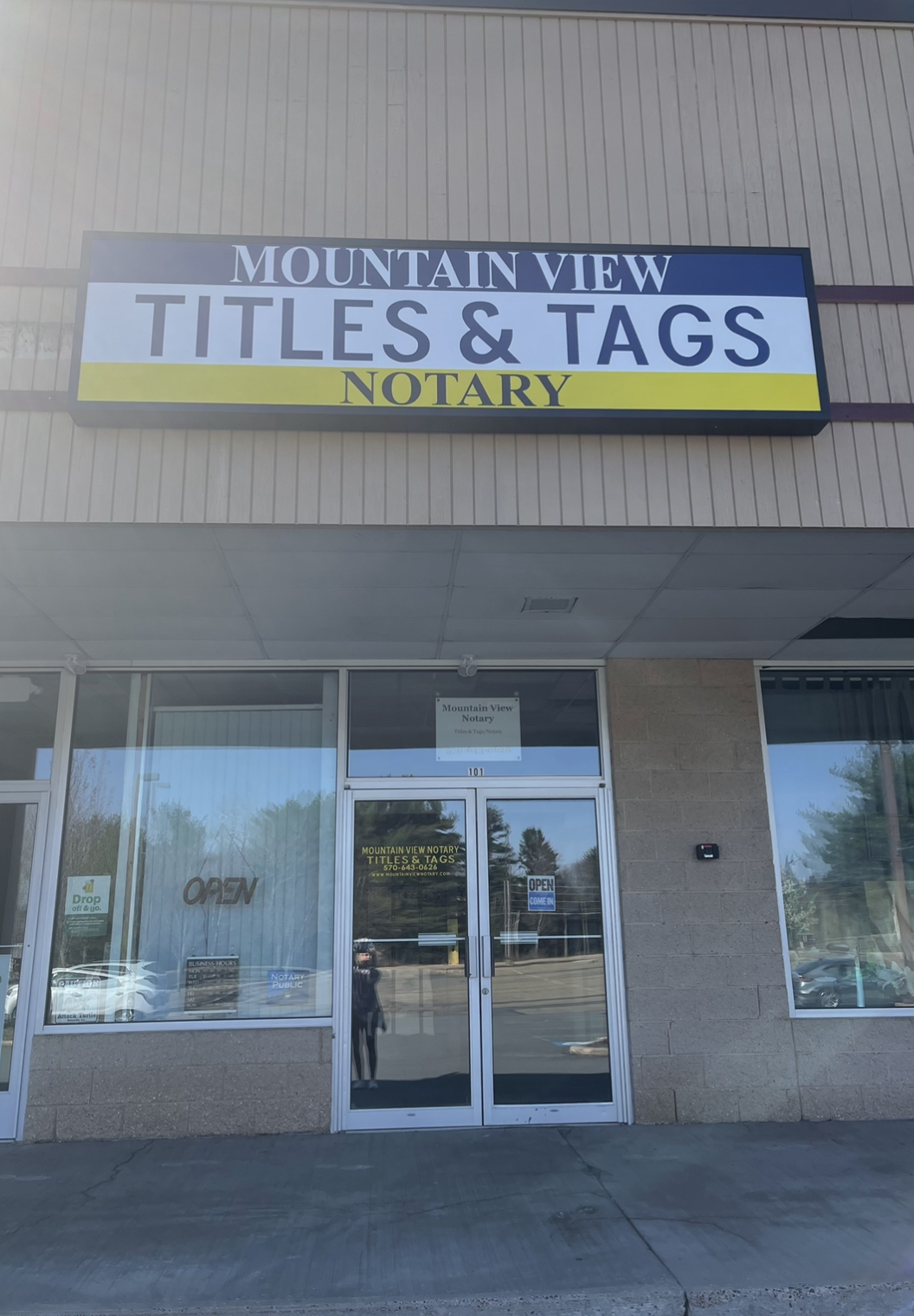 Mountain View Notary Titles & Tags | 248 PA-940 Unit 101, Blakeslee, PA 18610, United States | Phone: (570) 643-0626