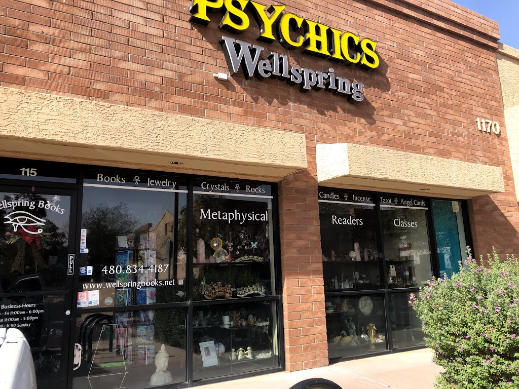 Wellspring Books & Metaphysical Center | 1170 N Gilbert Rd, Gilbert, AZ 85234, USA | Phone: (480) 834-4187