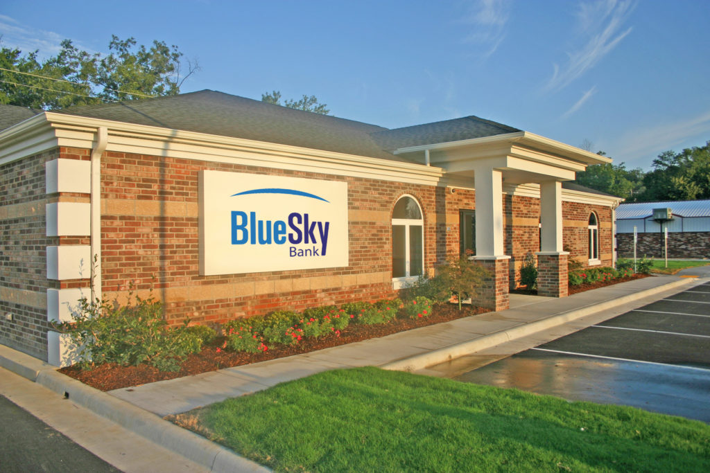 Blue Sky Bank | 400 N Broadway St, Cleveland, OK 74020, USA | Phone: (918) 358-5004