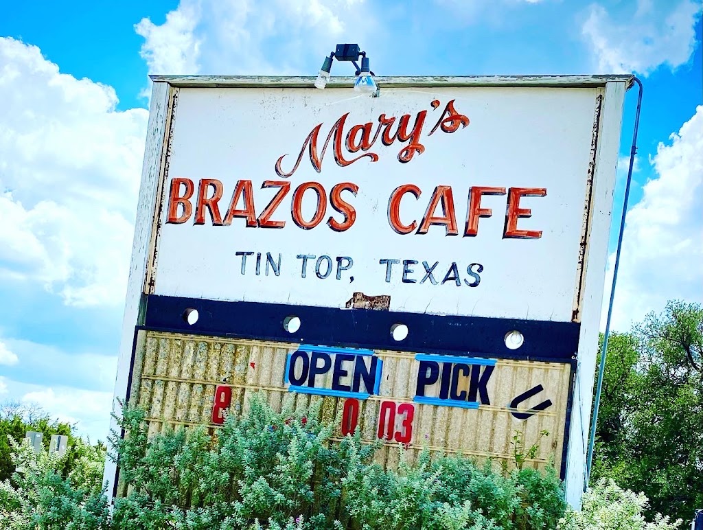 Marys Brazos Cafe | 5090 Tin Top Rd, Weatherford, TX 76087, USA | Phone: (817) 594-0203