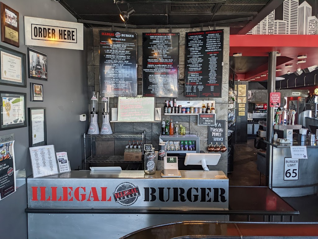 Illegal Burger Arvada | 15400 West 64th Avenue Unit E1A, 15400 W 64th Ave, Arvada, CO 80007, USA | Phone: (303) 423-1300
