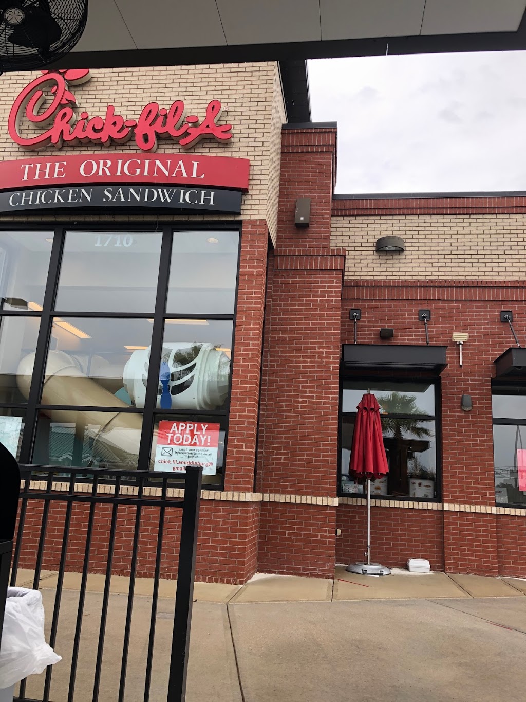 Chick-fil-A | 1710 Blanding Blvd, Middleburg, FL 32068 | Phone: (904) 291-8220