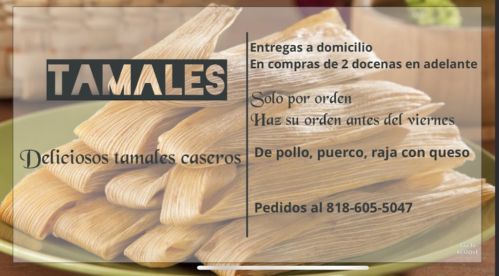 Deliciosos tamales caseros | Pomona, CA 91766, USA | Phone: (818) 605-5047