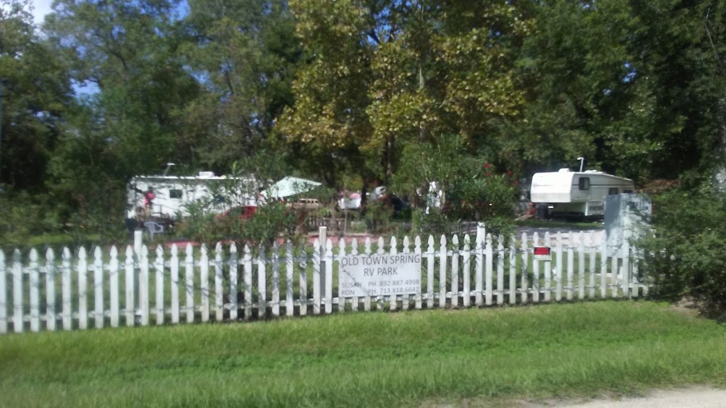 Old Town Spring RV Park | 27331 Nelson St, Spring, TX 77373, USA | Phone: (281) 645-6259