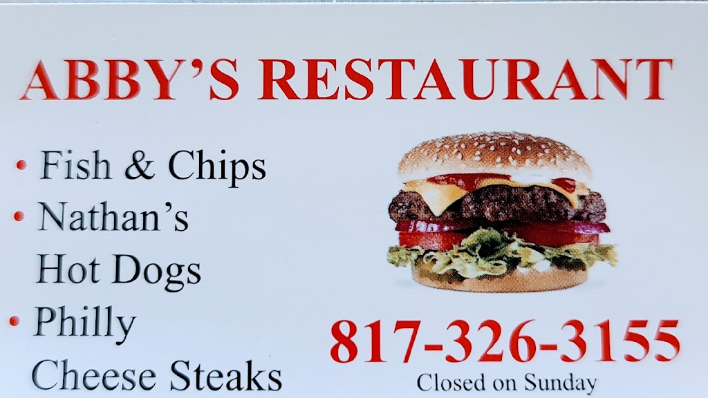 Abbys Restaurant | 5921 Fall Creek Hwy, Granbury, TX 76049, USA | Phone: (817) 326-3155