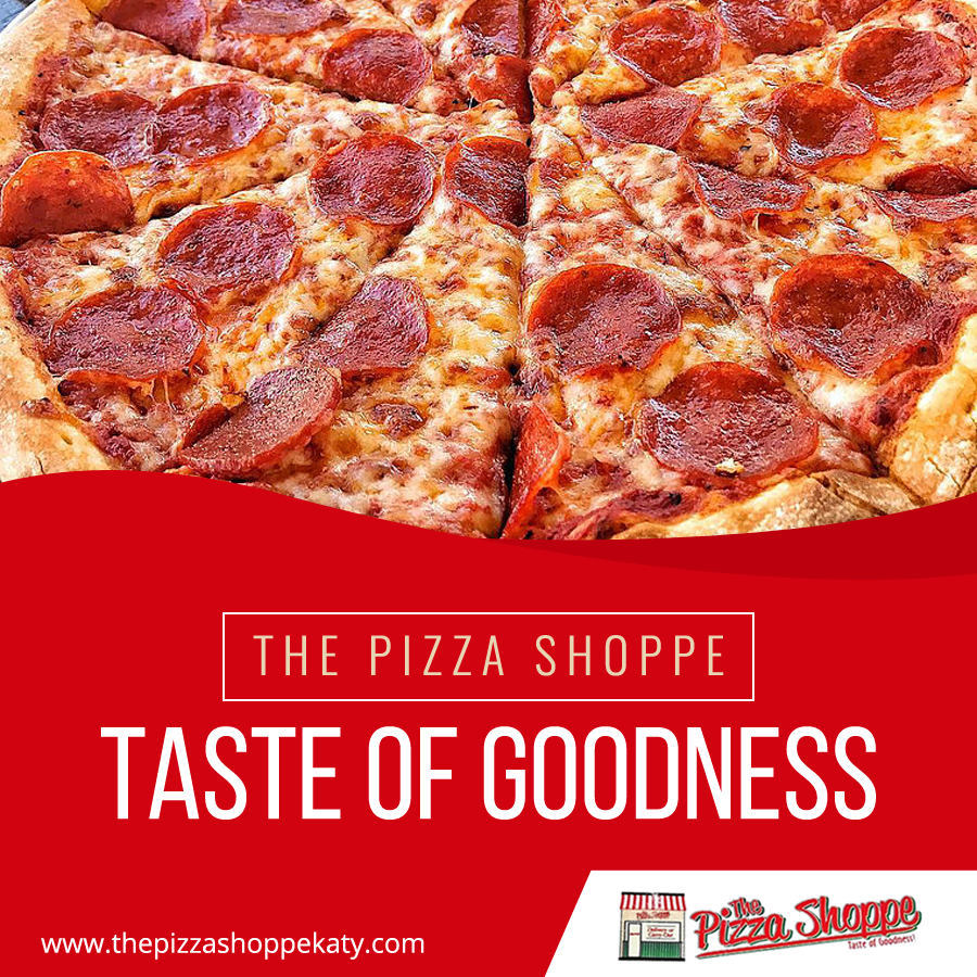 The pizza shoppe | 5815 Franz Rd C, Katy, TX 77493 | Phone: (281) 574-8899