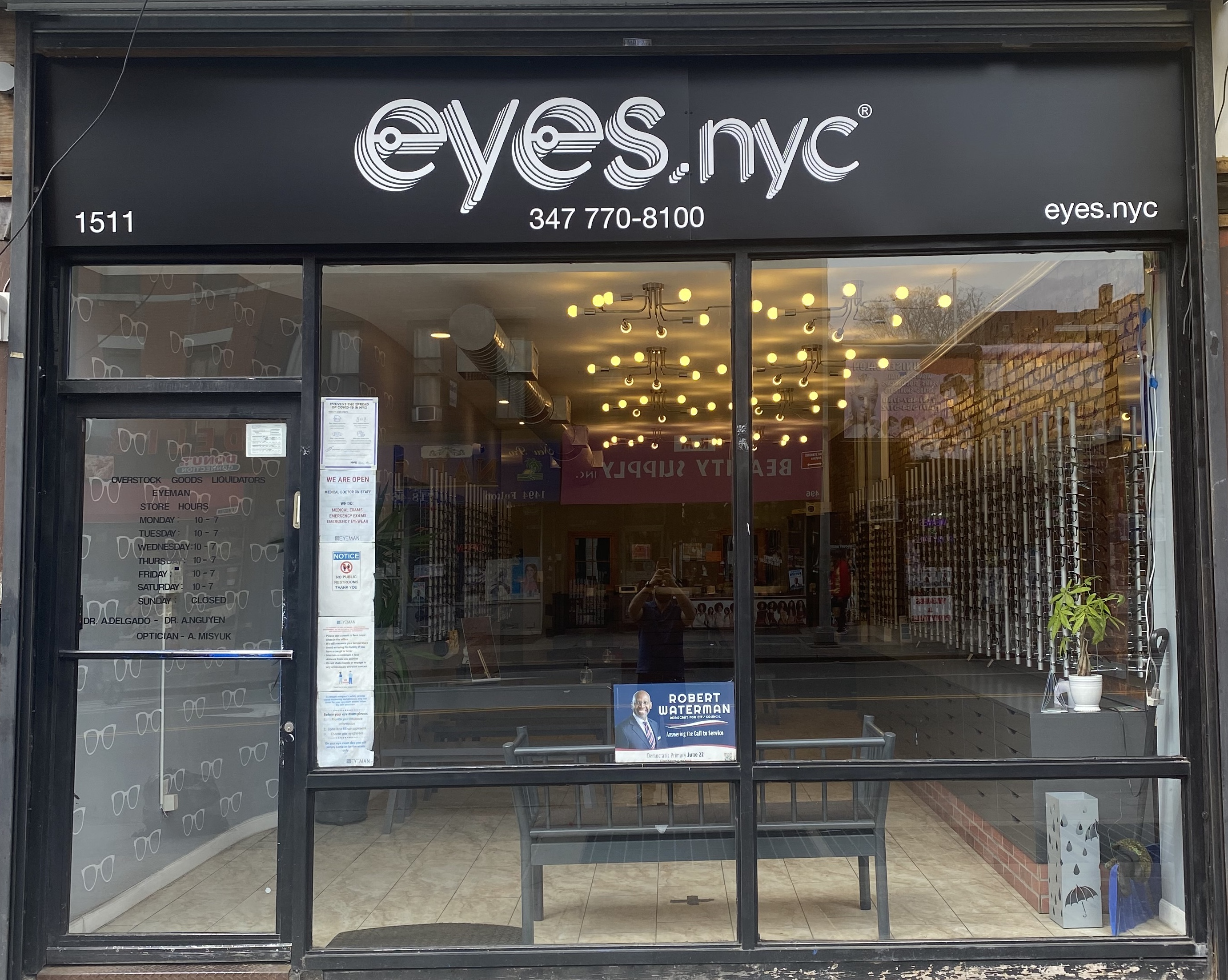 EYES.NYC 1511 Fulton St, Brooklyn, NY 11216, United States BusinessYab