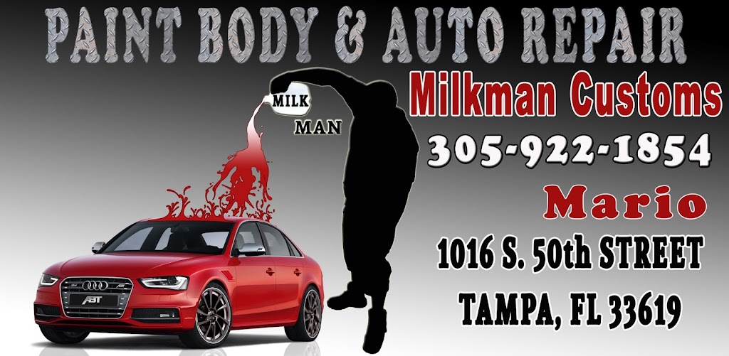 Milkman customs | 3111 E 3rd Ave, Tampa, FL 33605, USA | Phone: (305) 922-1854