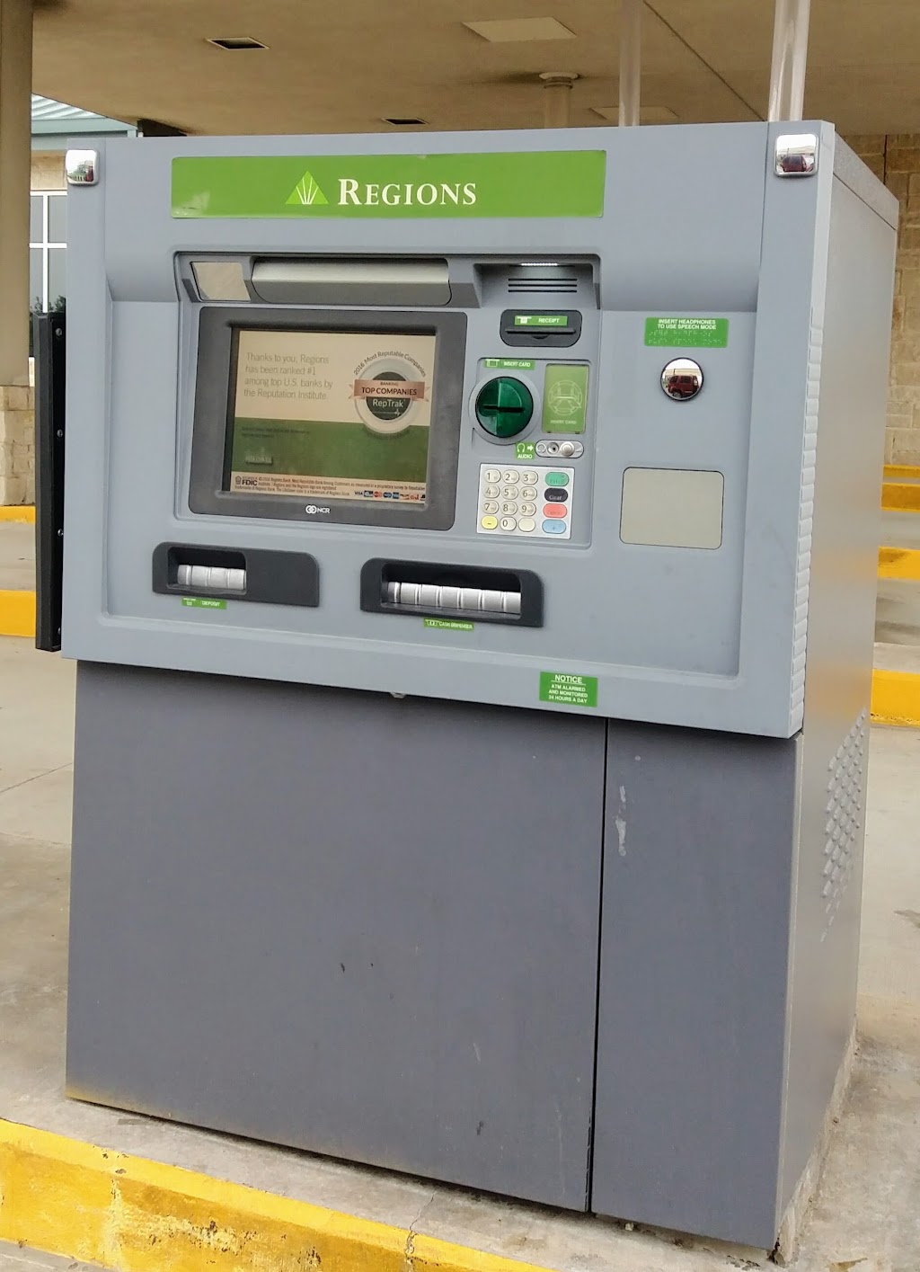 ATM (Regions Bank) | 7504 Las Colinas Blvd, Irving, TX 75063, USA | Phone: (800) 734-4667