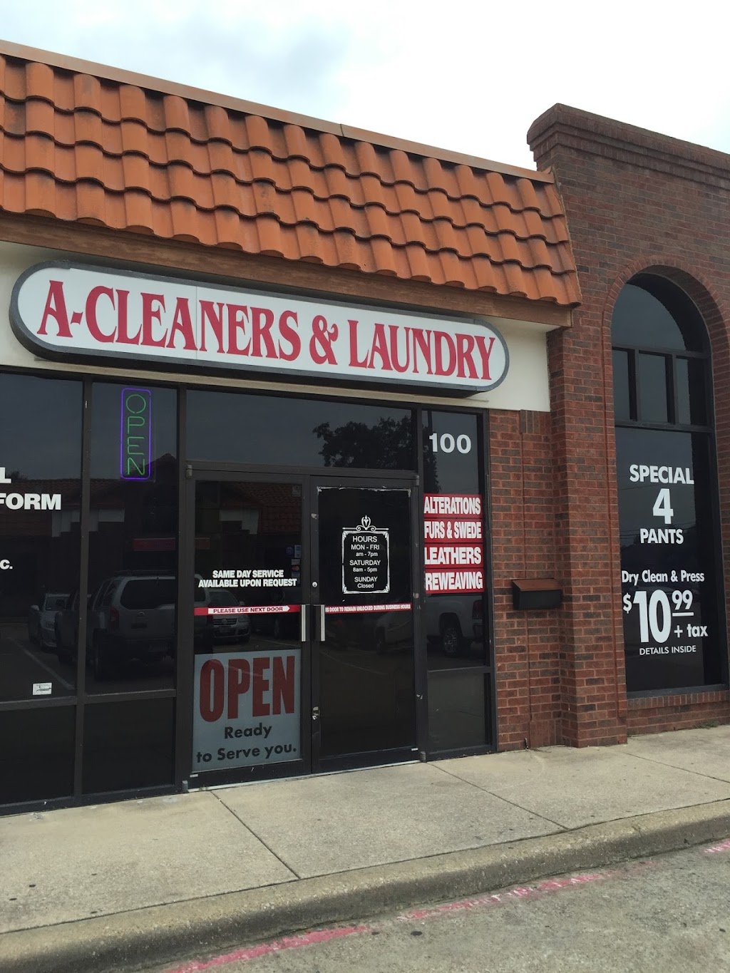 A Cleaners | 1231 E Pleasant Run Rd #100, DeSoto, TX 75115, USA | Phone: (972) 224-9444