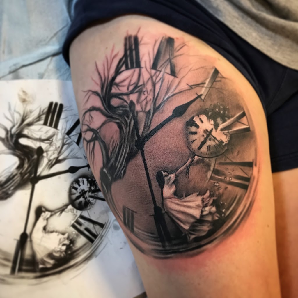 Flat Out Tattoo Co. Lucas Miller | 4720 NY-30, Amsterdam, NY 12010, USA | Phone: (518) 212-5022