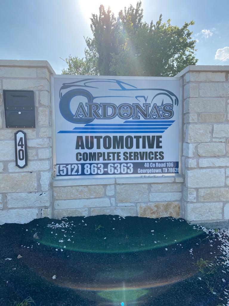 Cardonas Automotive | 40 Co Rd 106, Georgetown, TX 78626, USA | Phone: (512) 863-6363