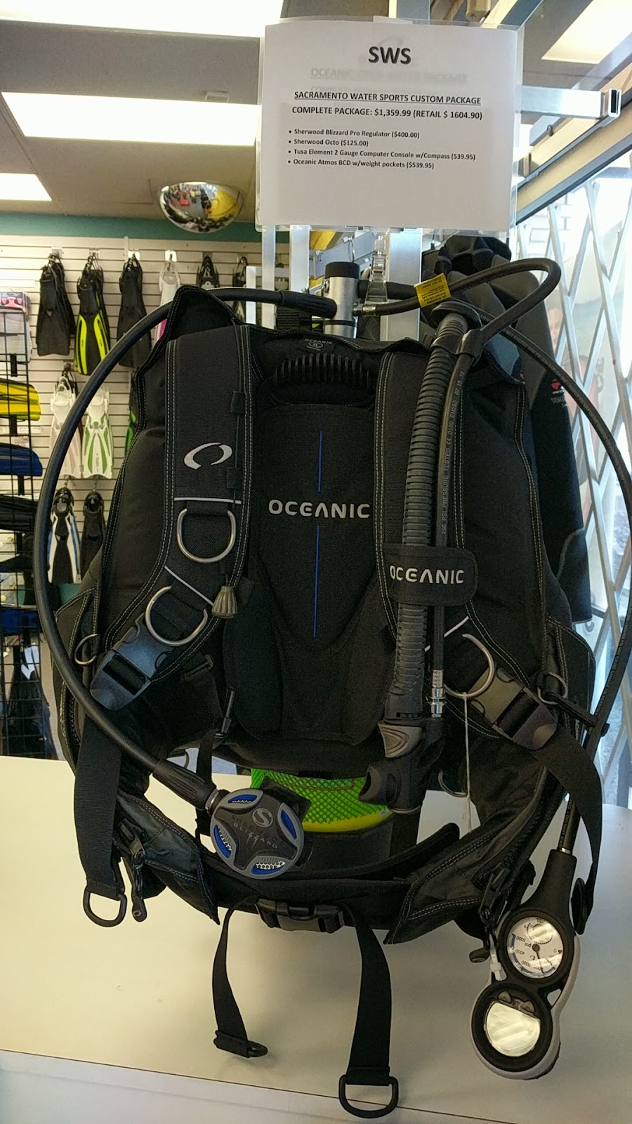 FishEye Scuba | 307 Iron Point Rd, Folsom, CA 95630, USA | Phone: (916) 850-1145