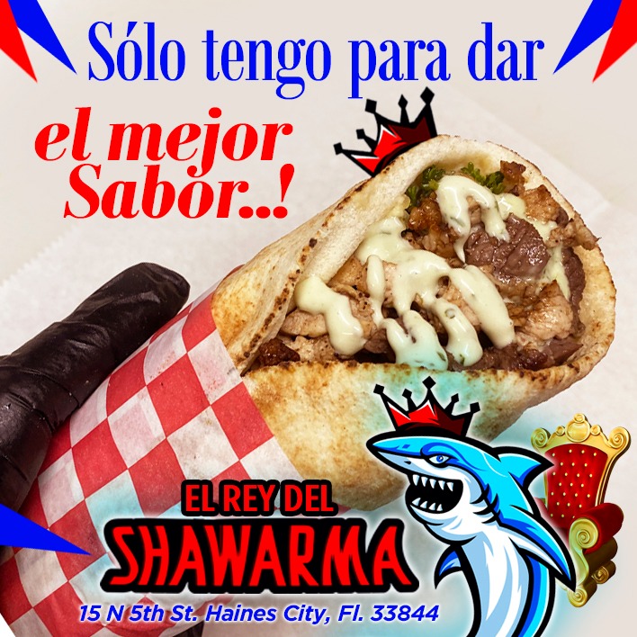 El Rey del Shawarma | 15 N 5th St, Haines City, FL 33844, USA | Phone: (689) 226-1826