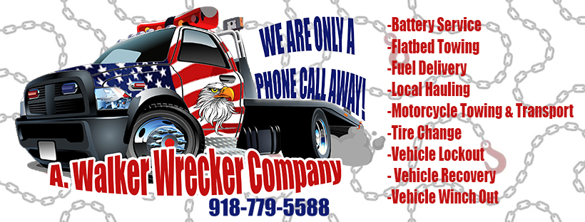 A.WWC, LLC aka A. Walker Wrecker Co. | 704 Olive St, Chelsea, OK 74016, USA | Phone: (918) 779-5588