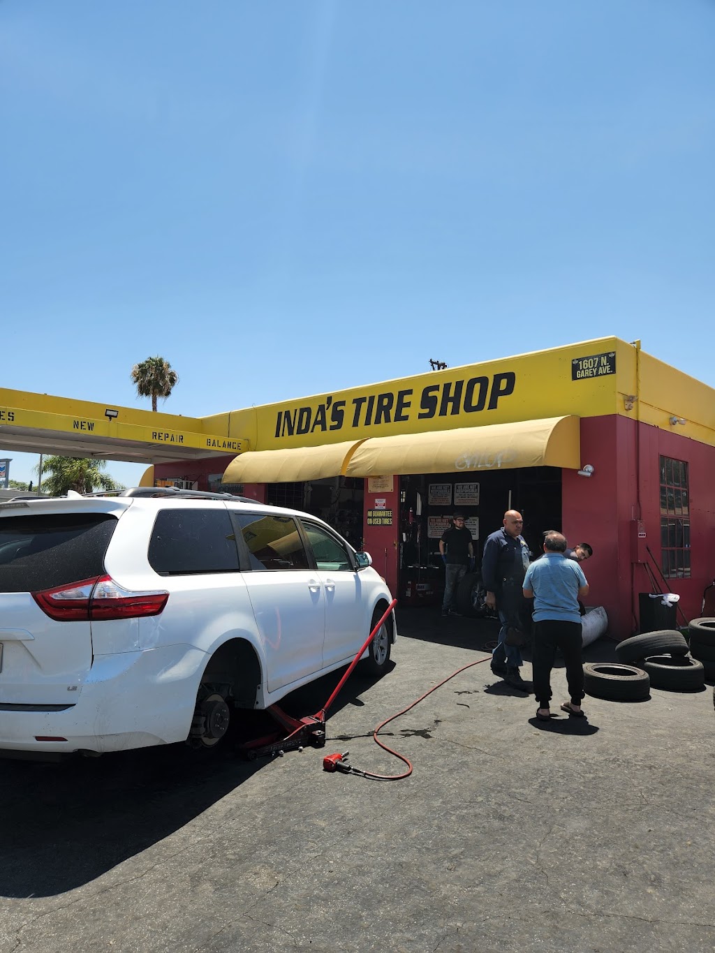 Indas Tire Shop | 1607 N Garey Ave, Pomona, CA 91767, USA | Phone: (909) 461-6176