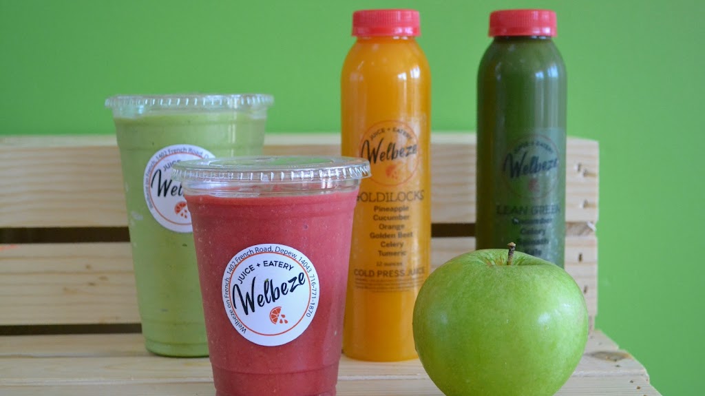 Welbeze Juice + Eatery (French Rd) | 1402 French Rd, Depew, NY 14043, USA | Phone: (716) 771-1870