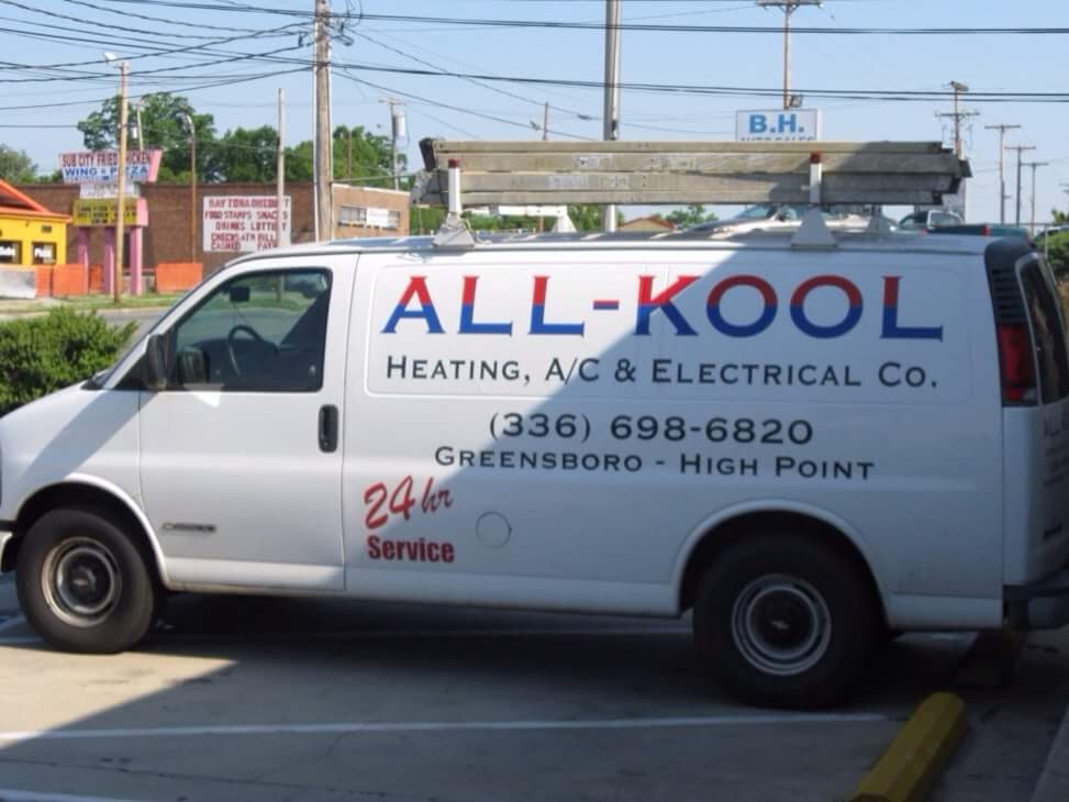 All-Kool Heating, Air Conditioning & Electrical Co. | 4705 Blakeshire Rd, Greensboro, NC 27406 | Phone: (336) 698-6820