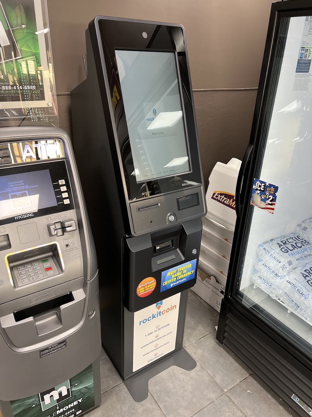 RockItCoin Bitcoin ATM | 8677 Limonite Ave, Riverside, CA 92509, USA | Phone: (888) 702-4826