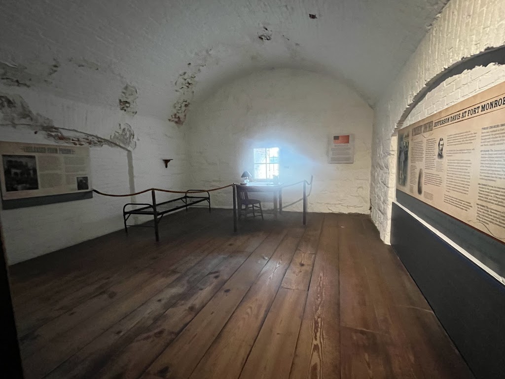 Casemate Museum of Fort Monroe | Casemate 22, 20 Bernard Rd, Hampton, VA 23651, USA | Phone: (757) 690-8181