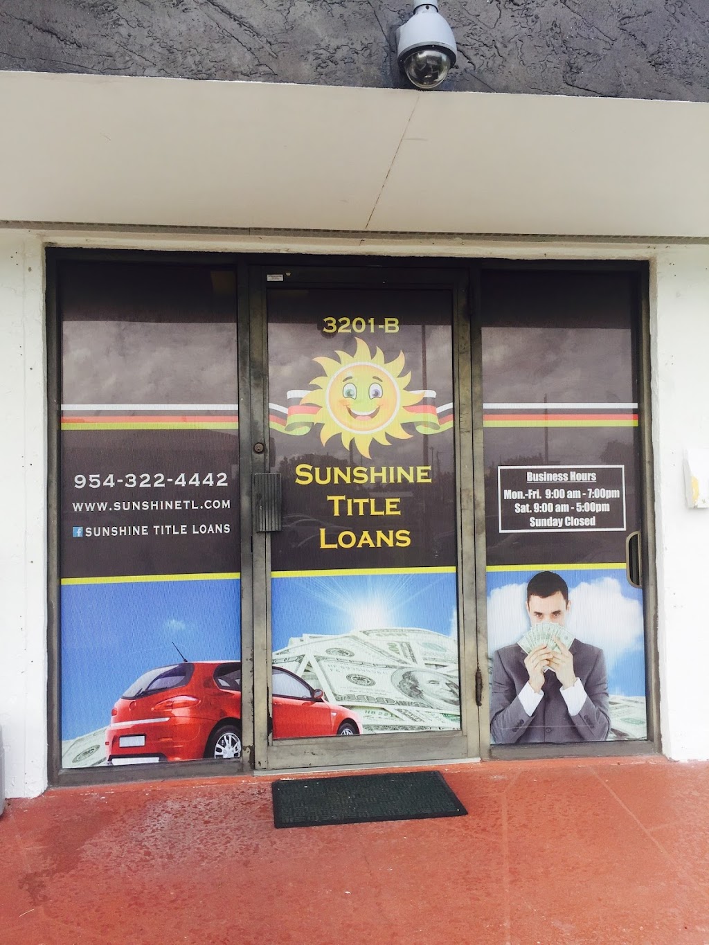 Sunshine Title Loans | 3201 N State Rd 7 Suite B, Hollywood, FL 33021, USA | Phone: (954) 322-4442