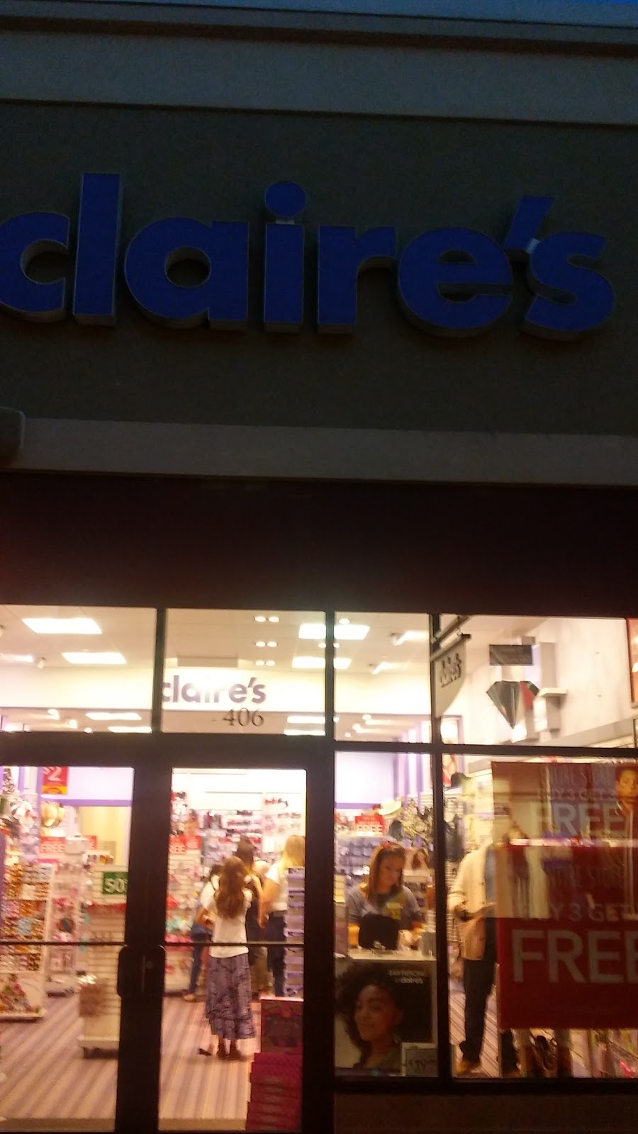 Claires | 6200 Grand River Blvd E #406, Leeds, AL 35094, USA | Phone: (205) 702-4902