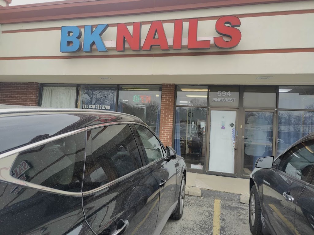 BK Nails Inc. 594 N Pinecrest Rd B, Bolingbrook, IL 60440