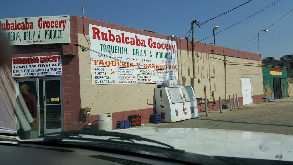 Rubalcaba Grocery | 12461 Amethyst Ave, Cutler, CA 93615, USA | Phone: (559) 528-3517