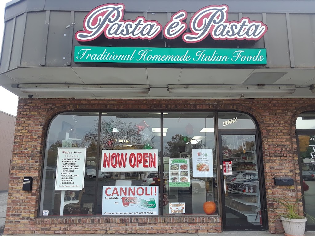 Pasta E Pasta | 41770 Hayes Rd, Clinton Twp, MI 48038, USA | Phone: (586) 949-4597