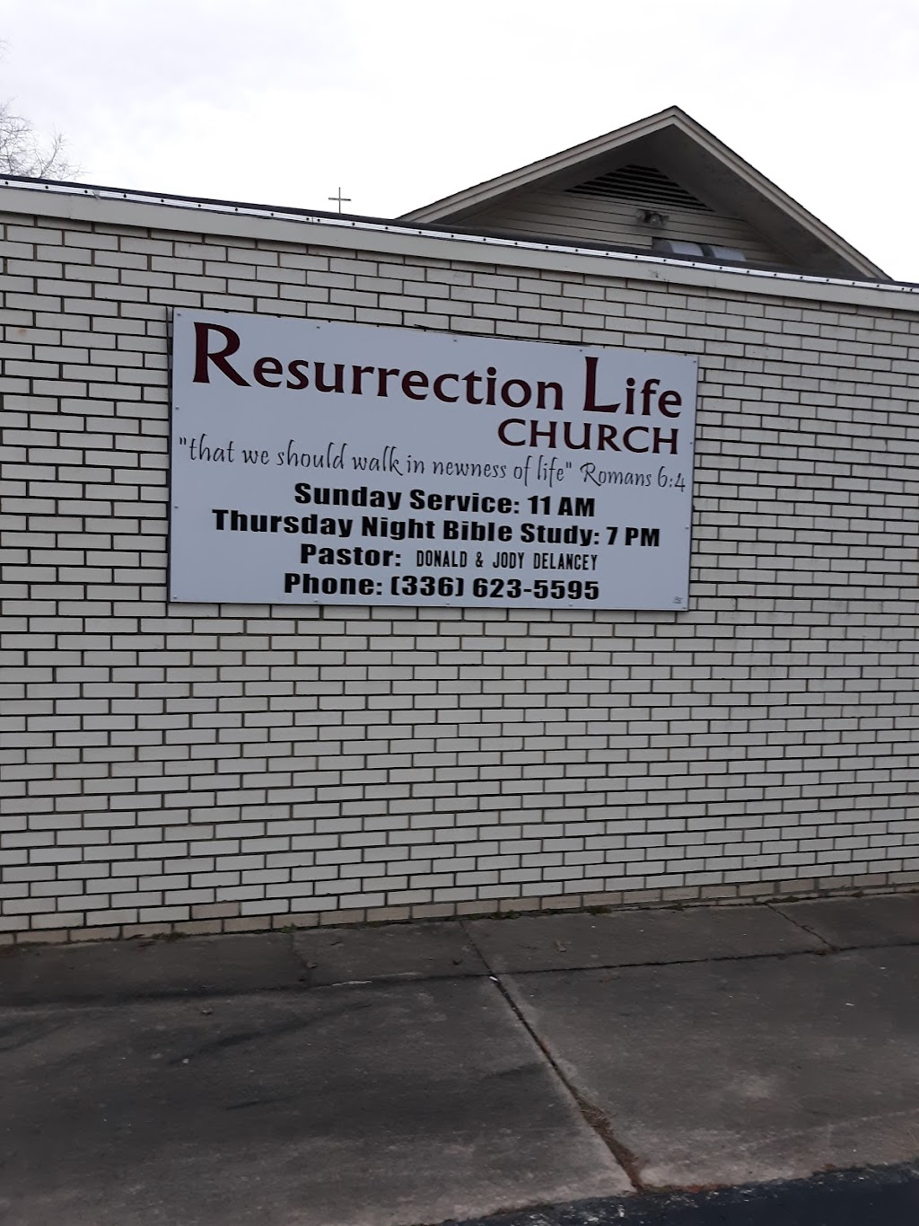 Resurrection Life | 222 Harrison St, Eden, NC 27288, USA | Phone: (336) 623-5595