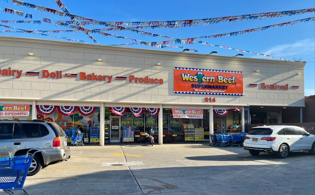 Western Beef Supermarket | 814 Jamaica Ave, Brooklyn, NY 11208, USA | Phone: (718) 348-6253