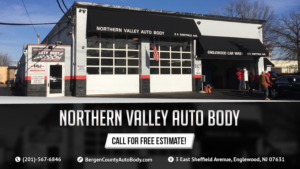 Northern Valley Auto Body Shop | 3 Sheffield Ave, Englewood, NJ 07631, USA | Phone: (201) 567-6846