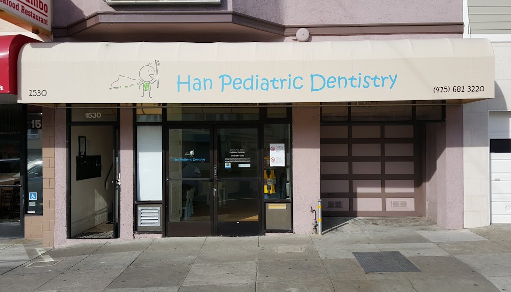 Han Pediatric Dentistry | 1530 Noriega St fl 1, San Francisco, CA 94122, USA | Phone: (415) 681-3220