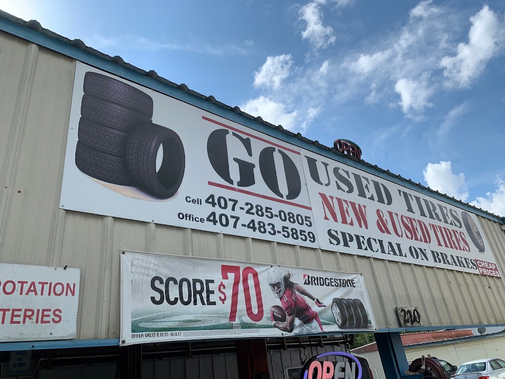 Go Used Tires New&Used Tires | 220 W Carroll St, Kissimmee, FL 34741, USA | Phone: (407) 285-0805