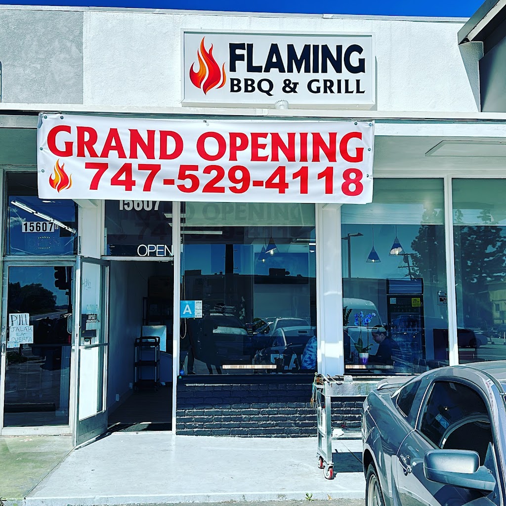 Flaming BBQ & Grill | 15607 Nordhoff St, North Hills, CA 91343, USA | Phone: (747) 529-4118