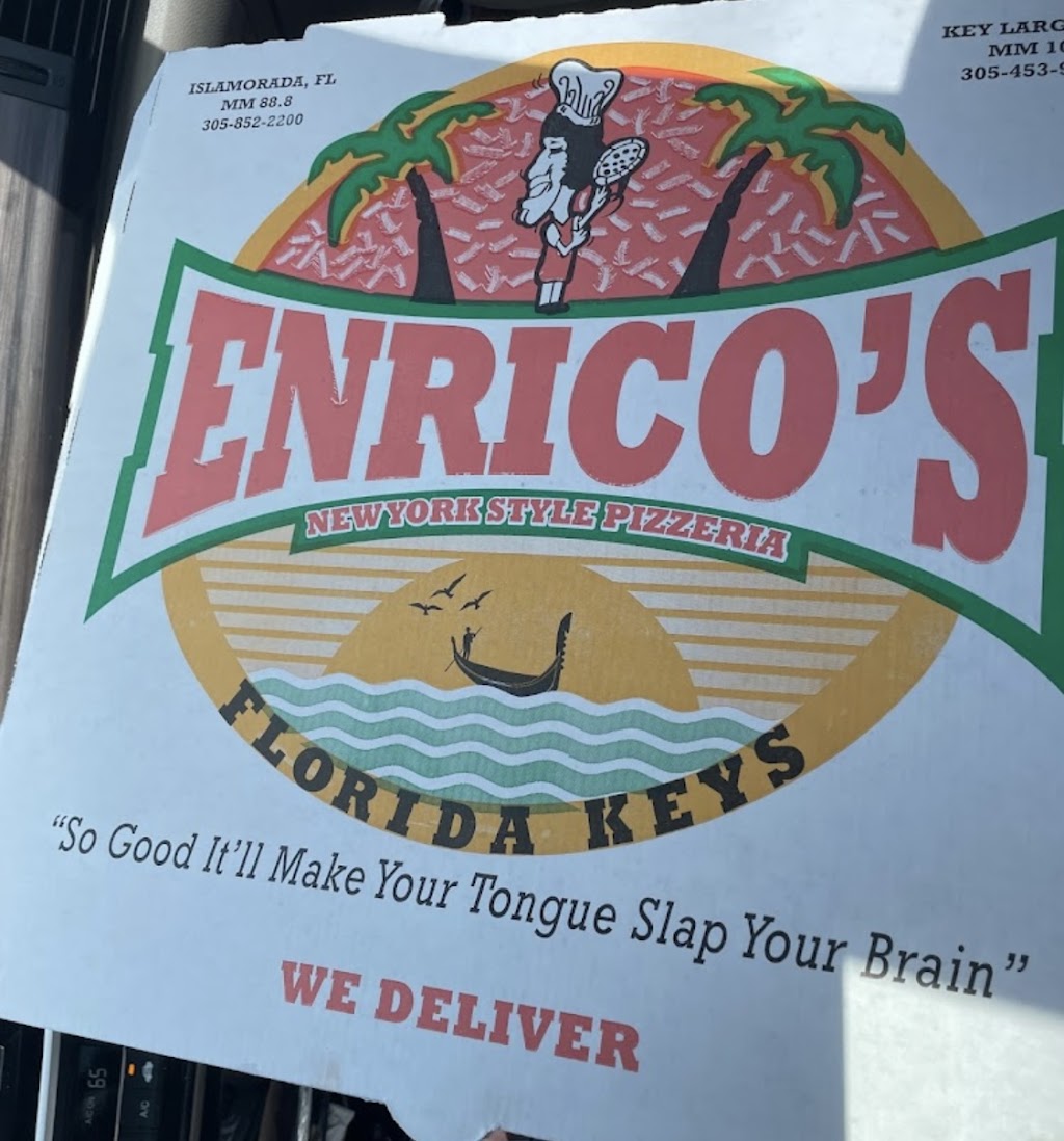 Enricos Pizza Key Largo | 104000 Overseas Hwy, Key Largo, FL 33037, USA | Phone: (305) 453-9066