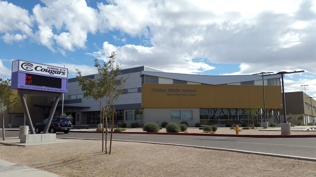 Cooley Middle School + Preschool | 1100 S Recker Rd, Gilbert, AZ 85296, USA | Phone: (480) 279-8300