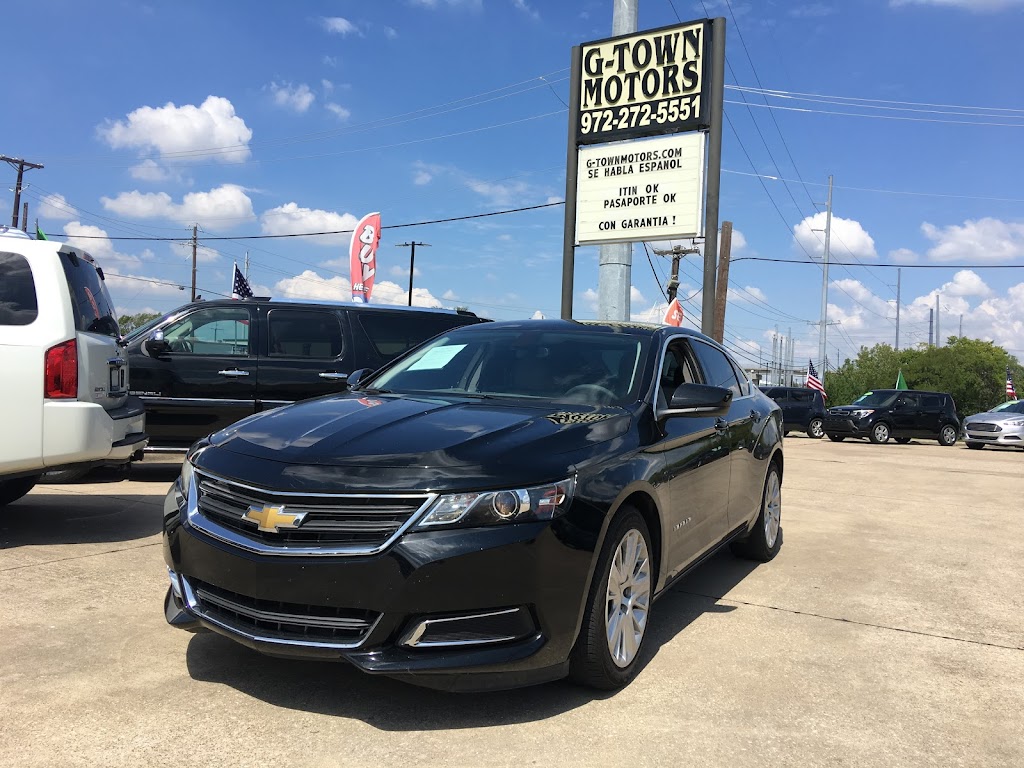 G-Town Motors | 222 N First St, Garland, TX 75040, USA | Phone: (972) 272-5551