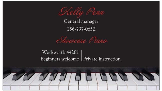 Showcase Piano Studio | Longview Dr, Wadsworth, OH 44281, USA | Phone: (234) 237-8723