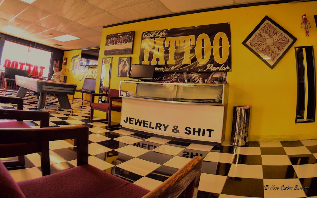 The Good Life Tattoo Parlor | 4131 Fred Wilson Ave B, El Paso, TX 79904, USA | Phone: (915) 500-4910
