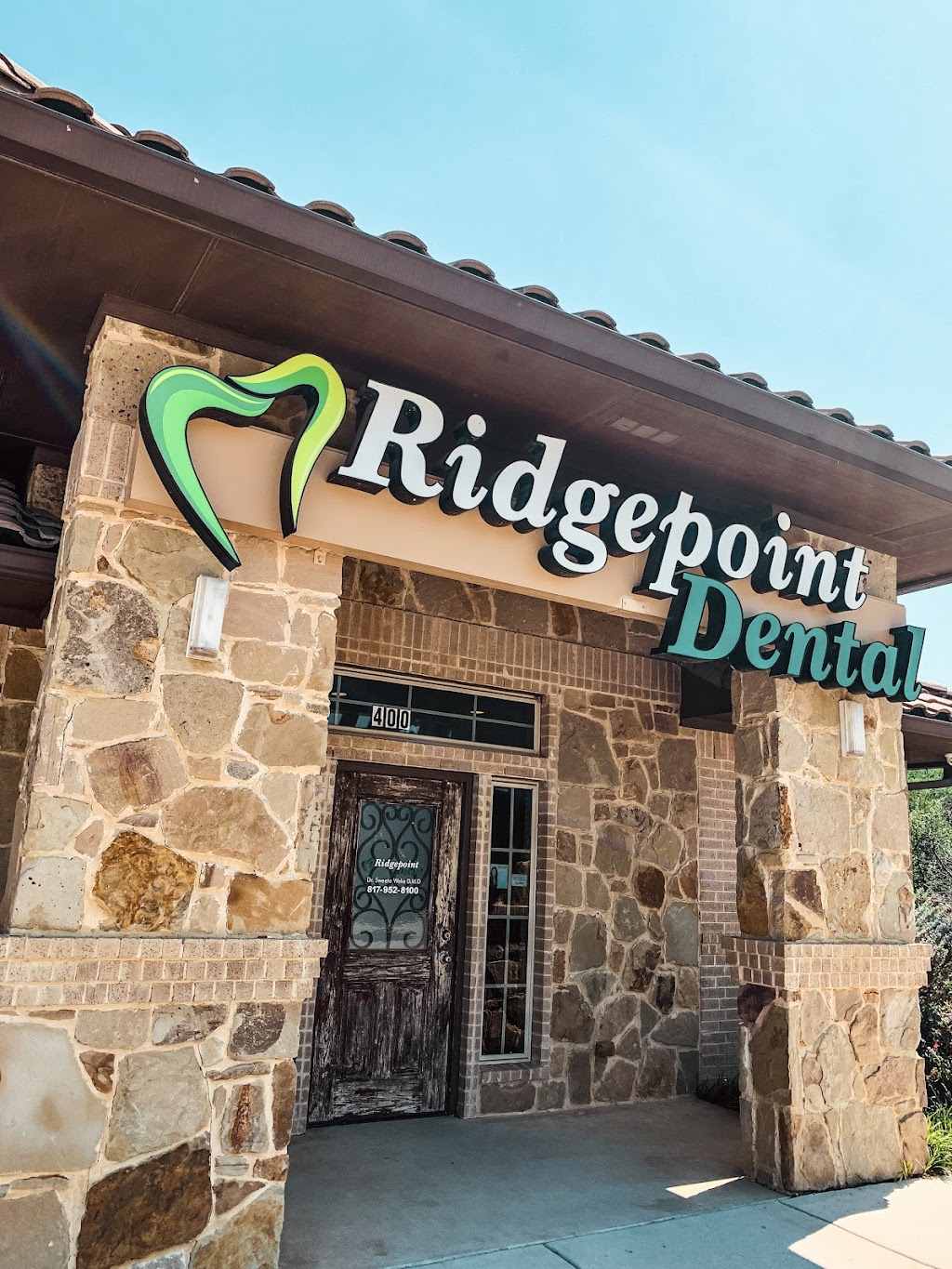 Ridgepoint Dental | 151 Ridge Point Pkwy Suite 400, Keller, TX 76248, USA | Phone: (817) 952-8100